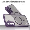 Samsung Galaxy A17 5G Fan Dun TPU Hybrid PC Magsafe Case Purple - 5