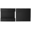 Black Three-grid Straw Cutlery Metal Storage Rack Kitchen Organizer - 4