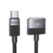 hoco U141 1.8m Type-C to Mag3 Magnetic Charging Cable (Black) - 1