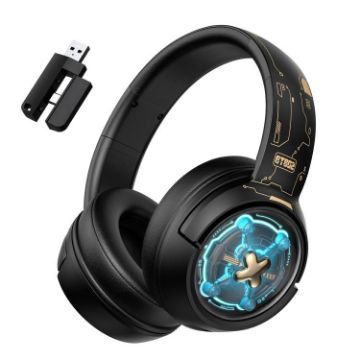 ONIKUMA GT802 Wired & Bluetooth E-sports Headset (Black) - 1