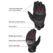 SOMAN MG21 XL Red Off-road Motorcycle Carbon Fiber Gloves - 4