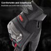 SOMAN MG21 XL Red Off-road Motorcycle Carbon Fiber Gloves - 5