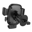 Hoco H75 Crown Air Outlet Car Phone Holder - Black Grey - 6