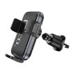 hoco H78 Vista Air Outlet Car Phone Holder, Black Grey - 4