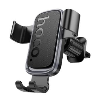 hoco H80 Vista Gravity Car Phone Holder, Black Grey - 1