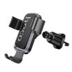 hoco H80 Vista Gravity Car Phone Holder, Black Grey - 4