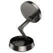 HW33 Metal Grey Magnetic Wireless Fast Charging Car Phone Holder - 5
