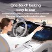 Yesido C272 360 Rotating Car Console Phone Holder - Black - 3