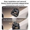 Yesido C272 360 Rotating Car Console Phone Holder - Black - 4
