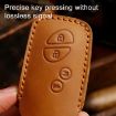 Lexus RX270/ES240/LX570 Crazy Horse Cowhide Key Cover (3-button) - 4