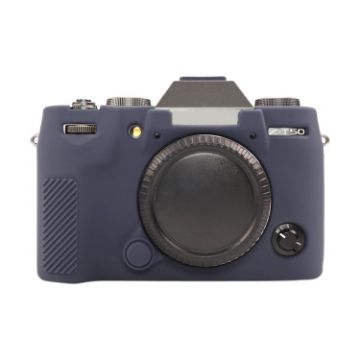 FUJIFILM X-T50 Blue Glossy Soft Silicone Protective Case - 1