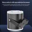 Mini LED Stage Laser Light - Cylindrical Starry Lamp + Remote (Black) - 5