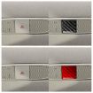 Tesla Model 3/Y Carbon Fiber Emergency Light Sticker (Red) - 6