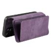 Purple Retro Leather Wallet Case for Redmi 12C with MagSafe RFID - 5