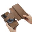 Redmi Note 10 4G/10S MagSafe RFID Wallet Leather Case (Brown) - 6