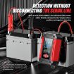 FOXSUR FTC-1206 12V Car/Motorcycle Charger & Tester, EU Plug, Red - 6