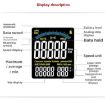 TASI Dual Use Laser Tachometer: Contact & Non-contact Speed Meter - 3