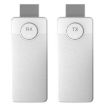 Q50 Wireless HDMI Transmitter & Receiver Extender (White, Leather Texture) - 1