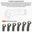 TOSEEK K01 Carbon Fiber Handlebar 80mm -12 Gloss Finish - 5