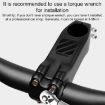 TOSEEK K01 Carbon Fiber Handlebar 80mm -12 Gloss Finish - 6