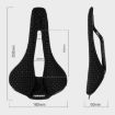 TOSEEK P10 Carbon Fiber Bike Seat 3D Printed, 160mm Width - 2