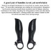 TOSEEK Carbon Fiber MTB Rest Horn Handlebar (Bright Cursor) - 3