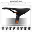 TOSEEK TS50 Blue Road & Mountain Bike Racing Saddle - 4
