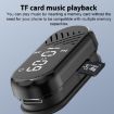 BT5.3 Sports MP3 Watch, Micro SD, 64GB ROM, Black - 4