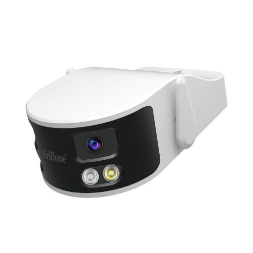 SriHome SH070 4MP Ultra-wide Waterproof Night Vision Camera (EU Plug) - 1