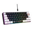 HXSJ V700WB Wired RGB Backlit 61-Key Membrane Keyboard, 1.7m Cable - 2