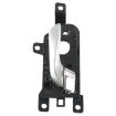 Hyundai Sante Fe 2013-2018 Car Door Handle Set (4pcs, Black/Silver) - 5