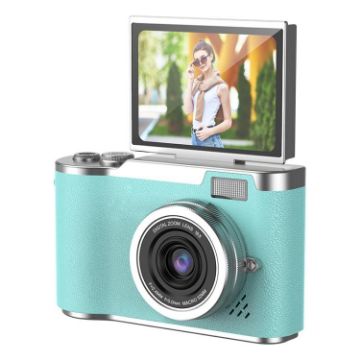 LK007 2.4" HD CCD Retro Kids Camera - Green - 1