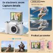 LK007 2.4" HD CCD Retro Kids Camera - Green - 5