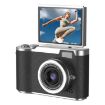 LK007 Retro Kids Camera, 2.4" HD CCD, Black - 1