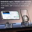 BDK102 Magnetic Folding Car Phone Holder - Gun Metal Finish - 5