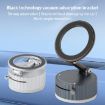 BDK104 Gun Metal Magnetic Folding Car Phone Holder - 2