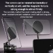 CCT30-2F Rotating Magnetic Car Phone Holder (Black) - 6