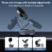 Grey K10A Three-axis Folding Magnetic Car Phone Holder - 3