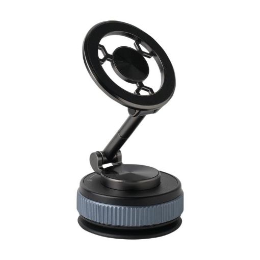XZK104 Gen 2 Magnetic Folding Car Phone Holder (Gun Metal) - 1