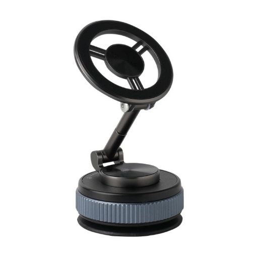 XZK104 Gen 2 Magnetic Folding Car Phone Holder in Gun Metal B Type - 1