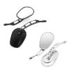 Harley Davidson Retro Rearview Mirrors Set - Black (2pcs) - 2
