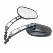 Harley Davidson Retro Rearview Mirrors Set - Black (2pcs) - 3