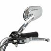 Harley Davidson Retro Rearview Mirrors Set - Black (2pcs) - 4