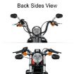 Harley Davidson Retro Silver Rearview Mirror Set (2pcs) - 5