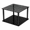 96-Hole Black Acrylic Paint Brush and Pencil Stand YX163 - 2