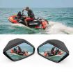 Sea-Doo Spark 2-Up 900 Jet Ski Rearview Mirror Set (Black) - 6