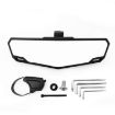 Black Universal 1.75-2" Rearview Center Mirror for UTV/ATV - 1