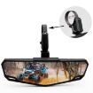 Black Universal 1.75-2" Rearview Center Mirror for UTV/ATV - 5