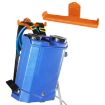 Orange Wall Mounted Backpack Leaf Blower Hook Storage Bracket - 2