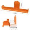 Orange Wall Mounted Backpack Leaf Blower Hook Storage Bracket - 3